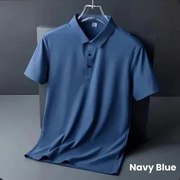 Poly Matte Solid Half Sleeves Mens Polo T-Shirt (Pack Of 4)